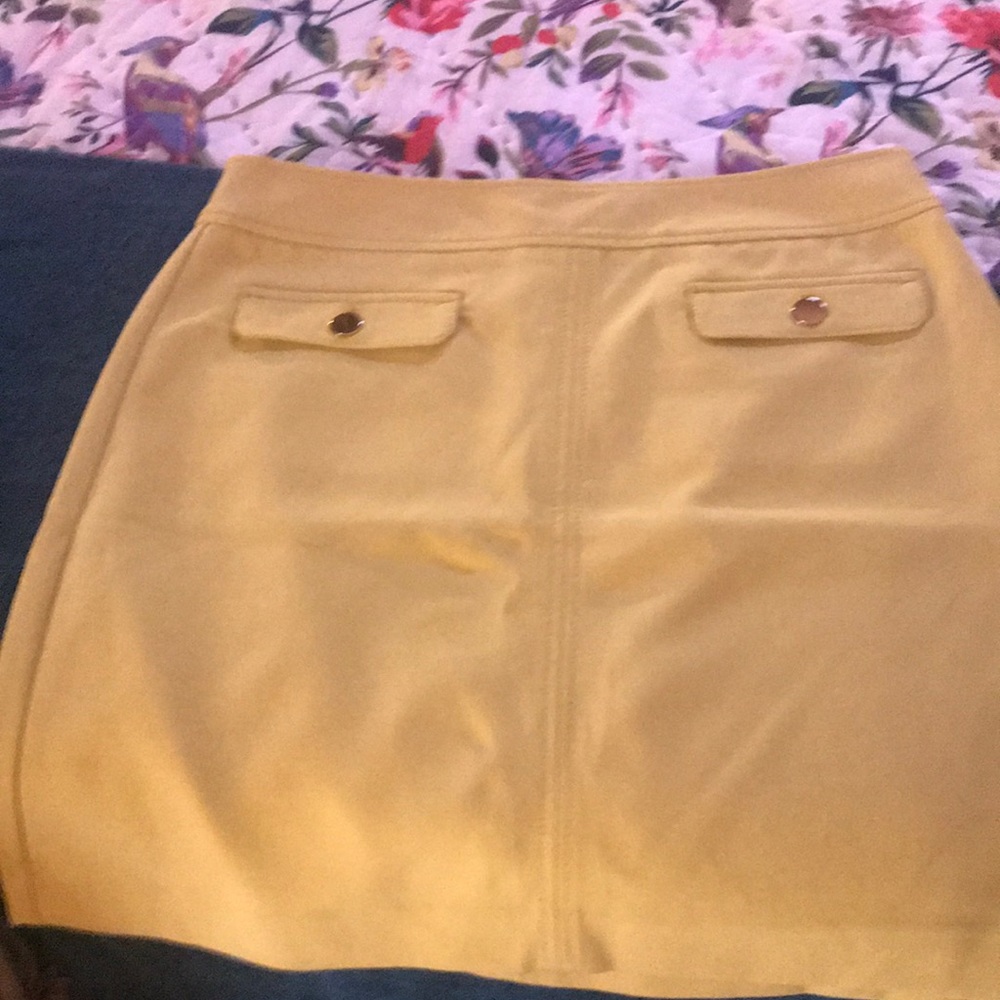 Yellow skirt
